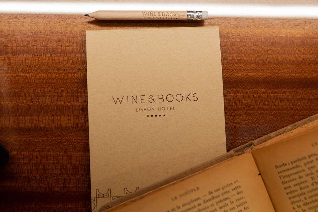 Wine & Books Lisboa Hotel Zimmer foto Wine and Books